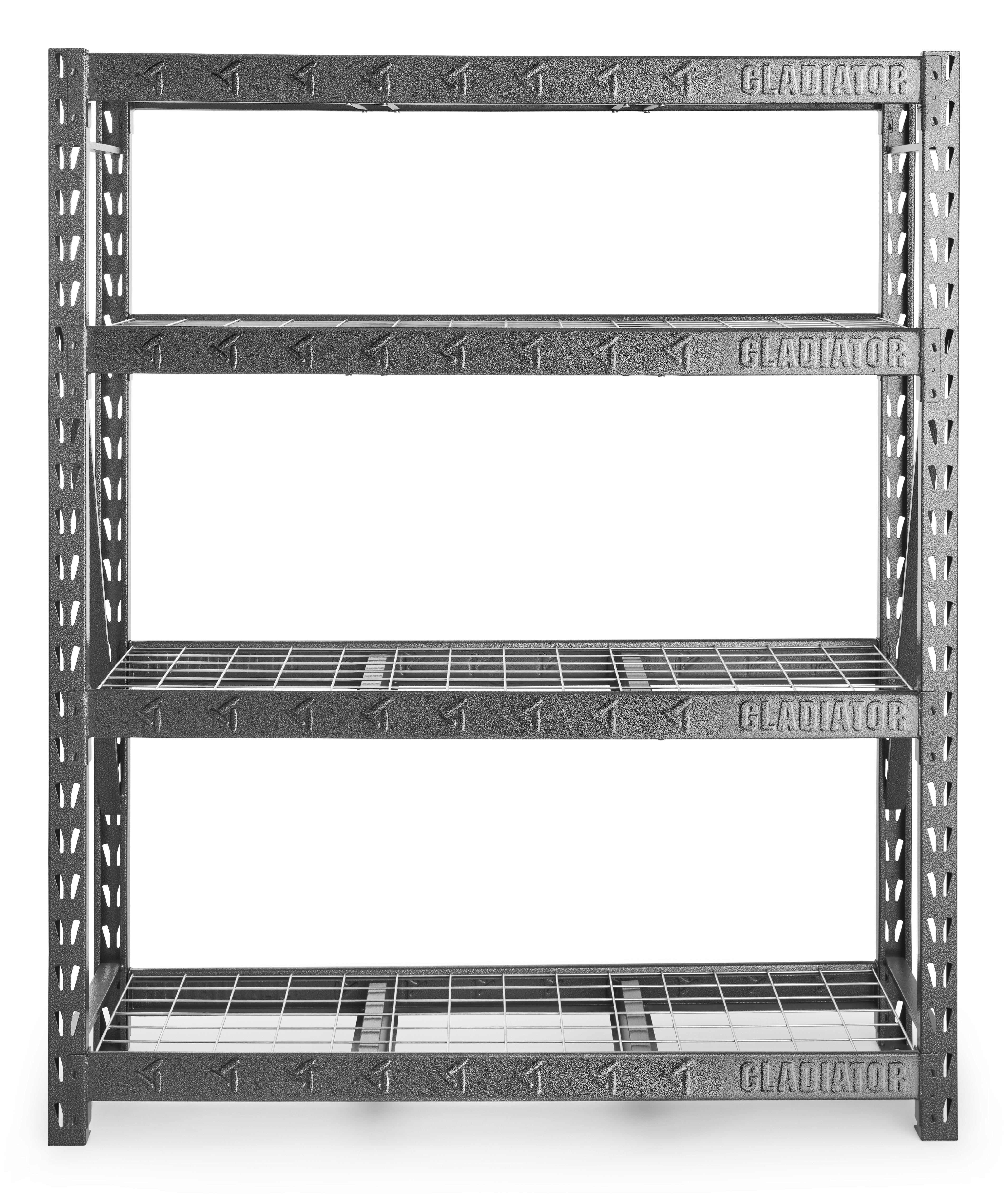 Gladiator® 60" Wide Heavy Duty Rack With Four 18" Deep Shelves